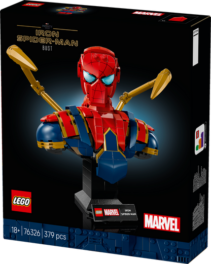 LEGO Iron Spider-Man buste 76326 Superheroes