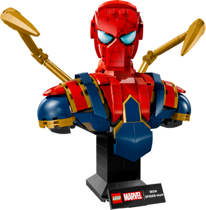 LEGO Iron Spider-Man bust 76326 Superheroes