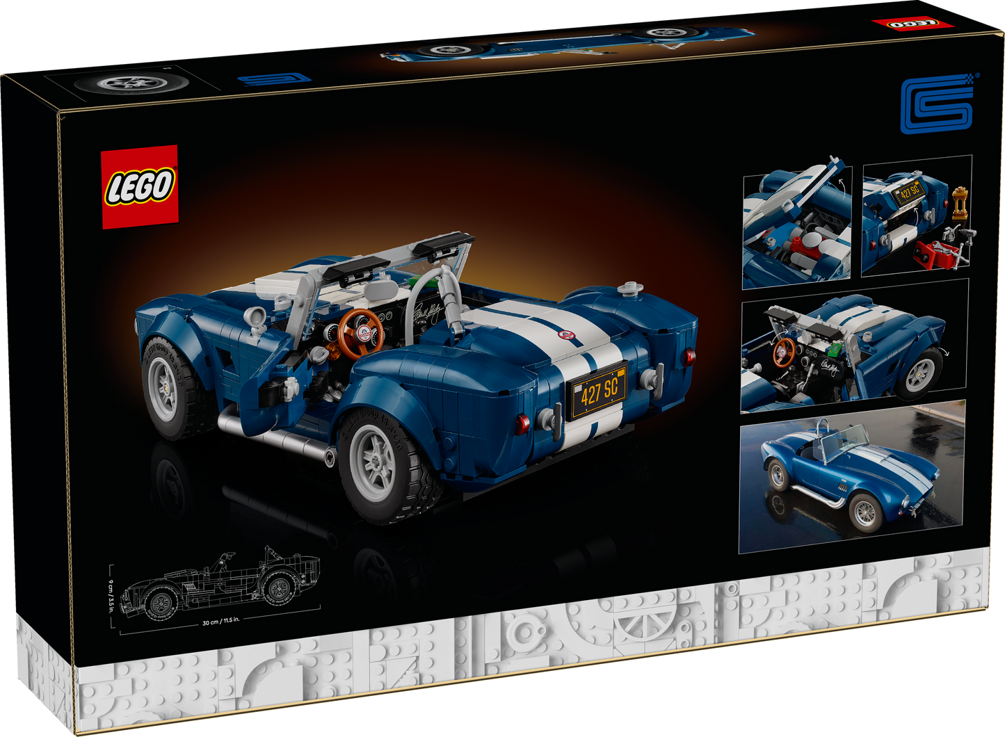 LEGO Shelby Cobra 427 S/C 10357 Icons