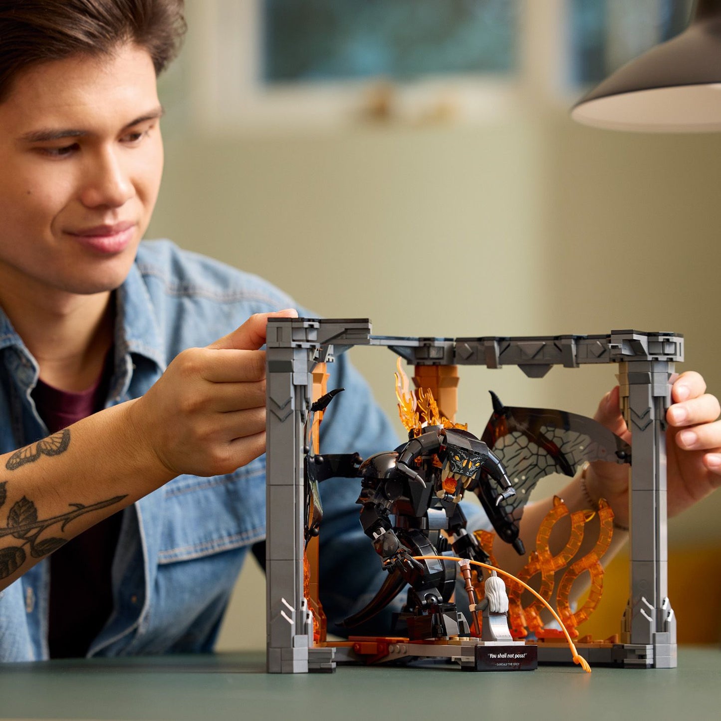 LEGO  Boekensteun: The Lord of the Rings – Balrog™ 10367 Lord of the Rings