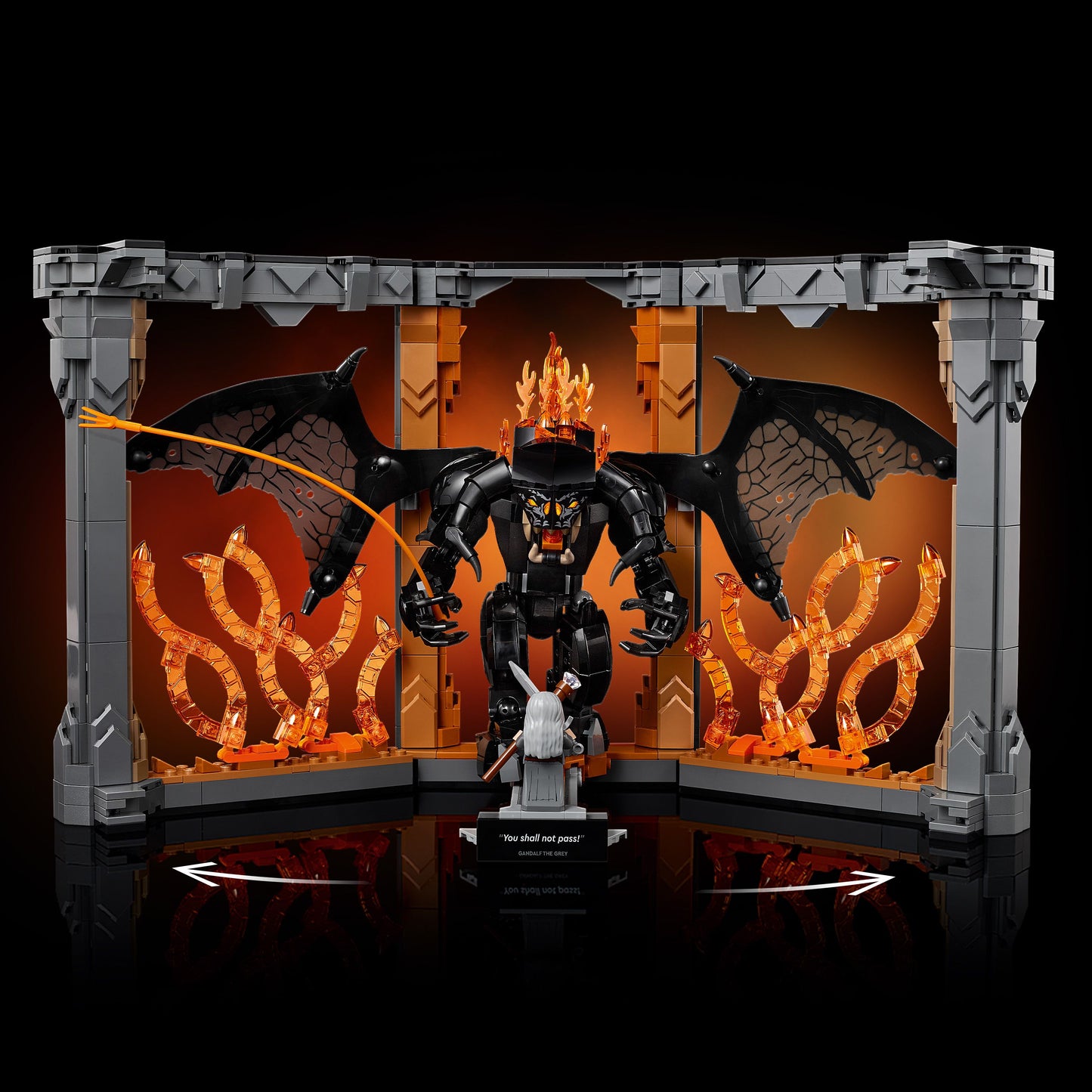 LEGO  Boekensteun: The Lord of the Rings – Balrog™ 10367 Lord of the Rings