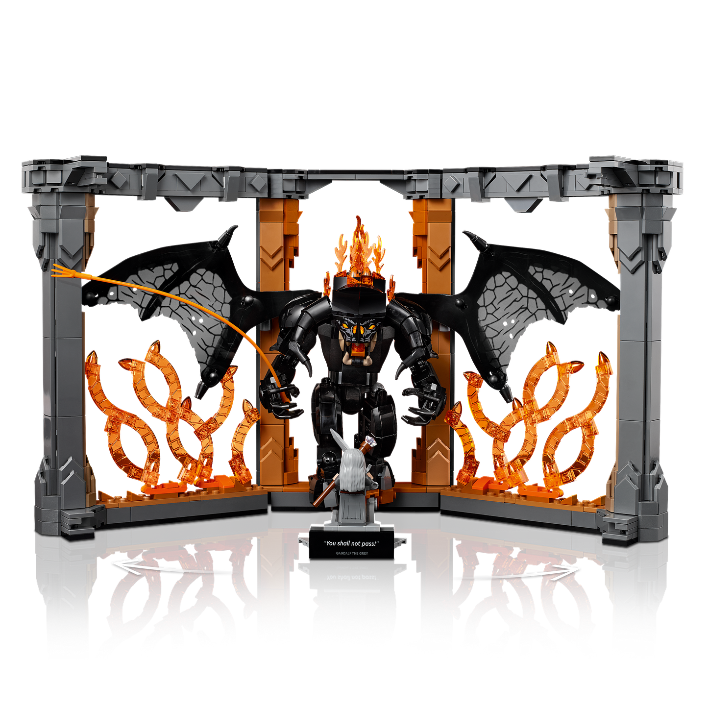 LEGO  Boekensteun: The Lord of the Rings – Balrog™ 10367 Lord of the Rings