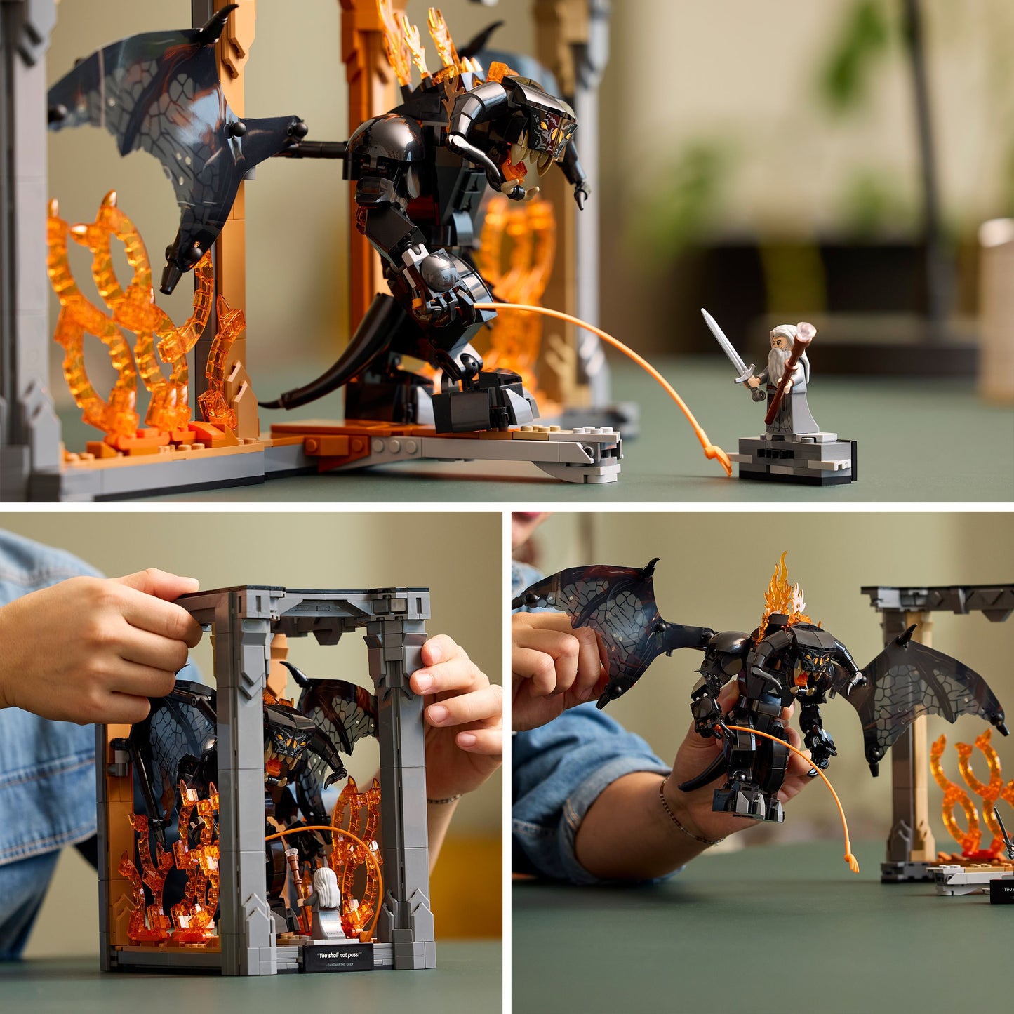 LEGO  Boekensteun: The Lord of the Rings – Balrog™ 10367 Lord of the Rings