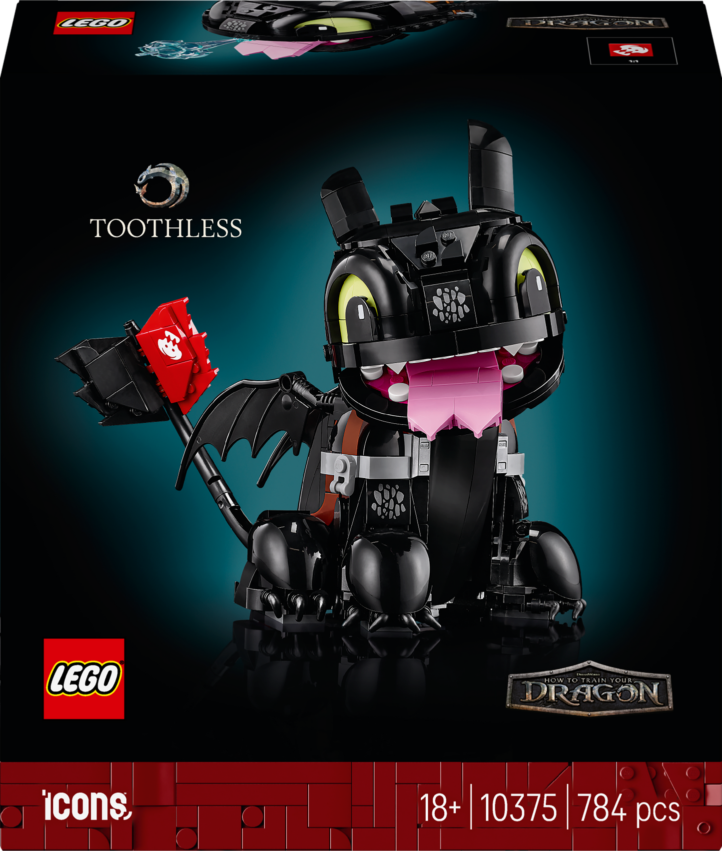 LEGO Hoe tem je een draak: Tandloos 10375 Icons