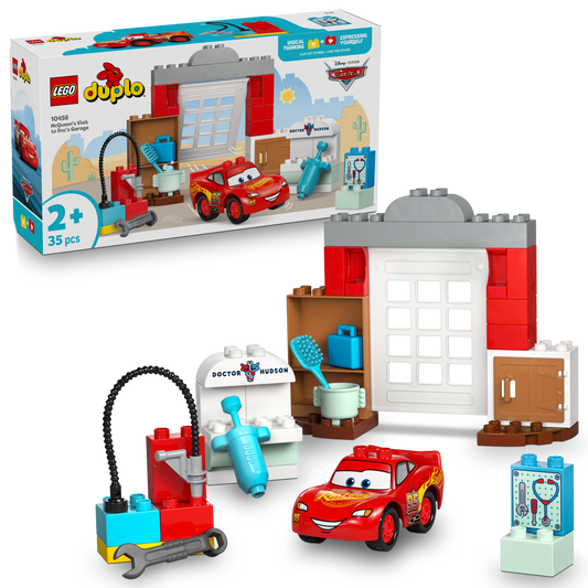 LEGO McQueens bezoek aan Docs garage 10456 DUPLO
