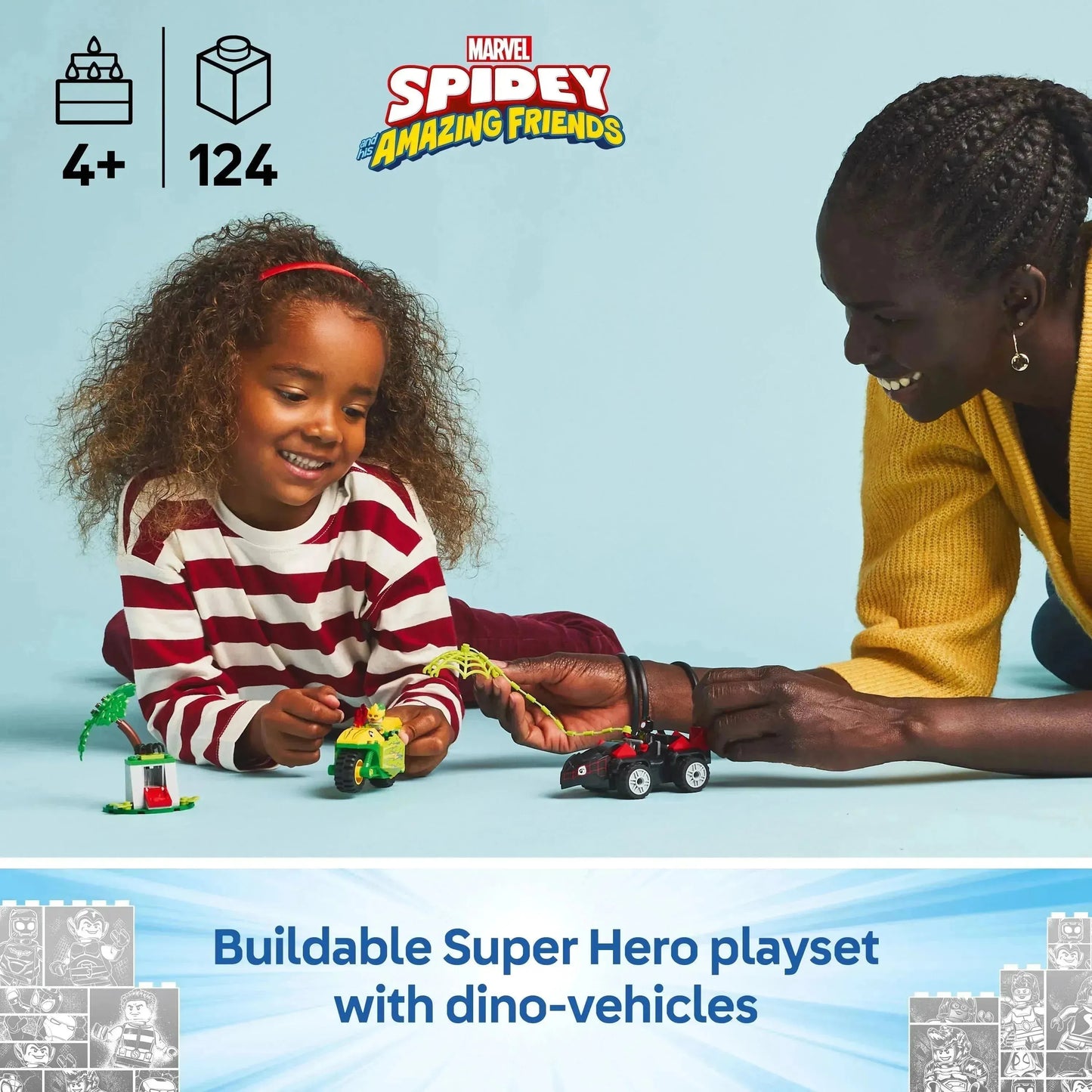 LEGO Spidey und elektrisches Dino-Auto 11198 DUPLO