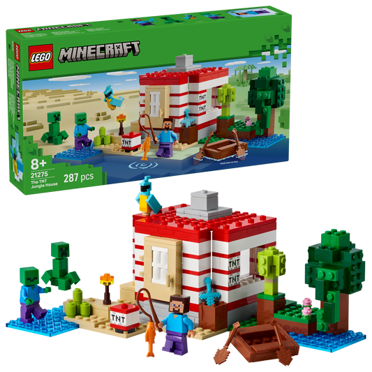 LEGO The Jungle TNT House 21275 Minecraft