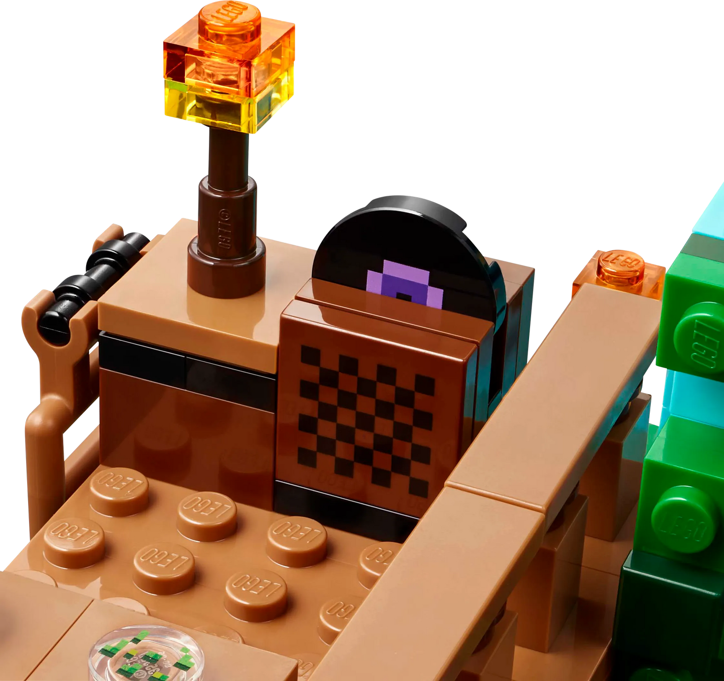 LEGO De papegaaienhuizen 21282 Minecraft