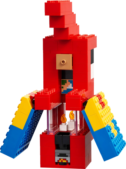 LEGO De papegaaienhuizen 21282 Minecraft