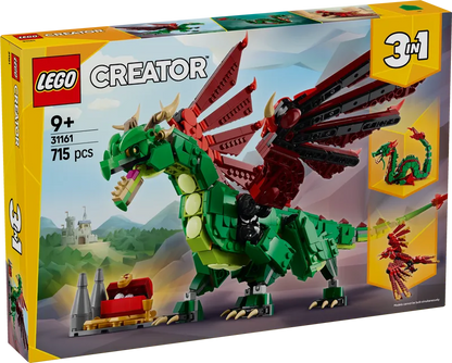 LEGO Medieval Dragon 31161 Creator 3-in-1