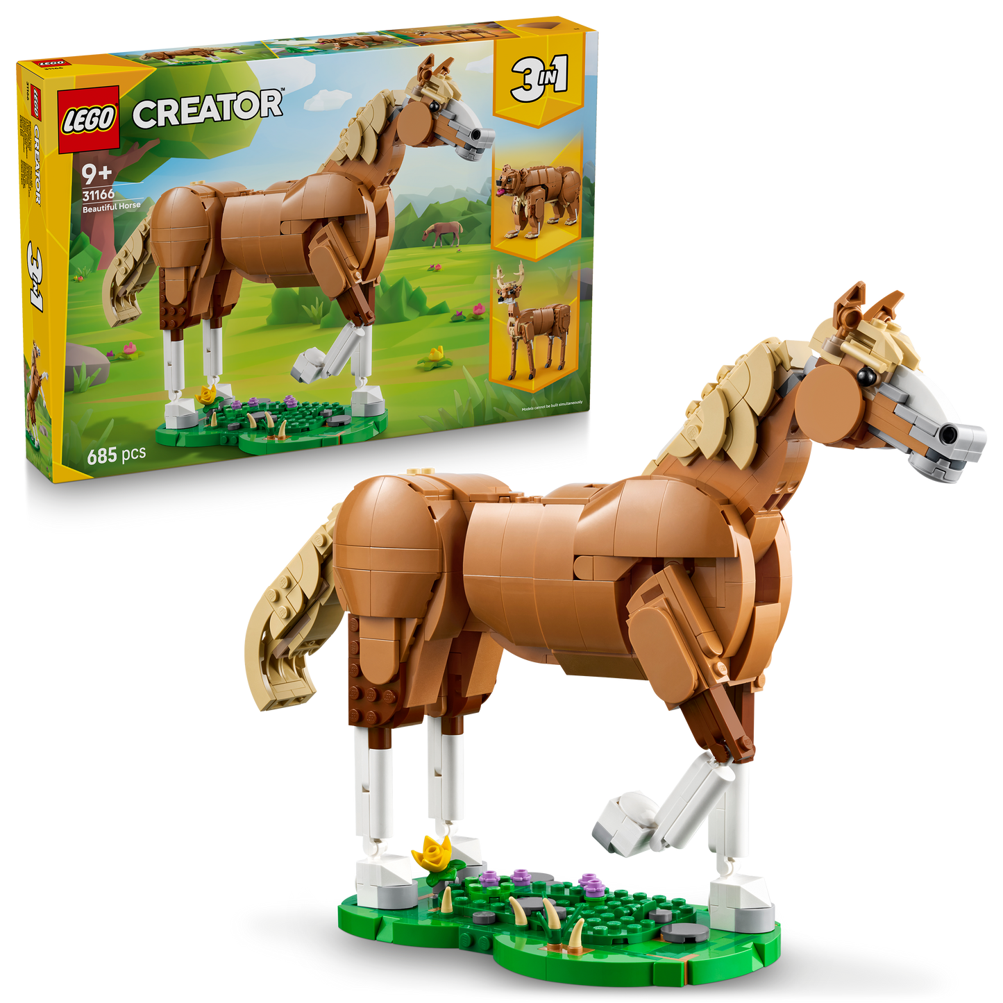 LEGO Prachtig paard 31166 Creator 3 in 1