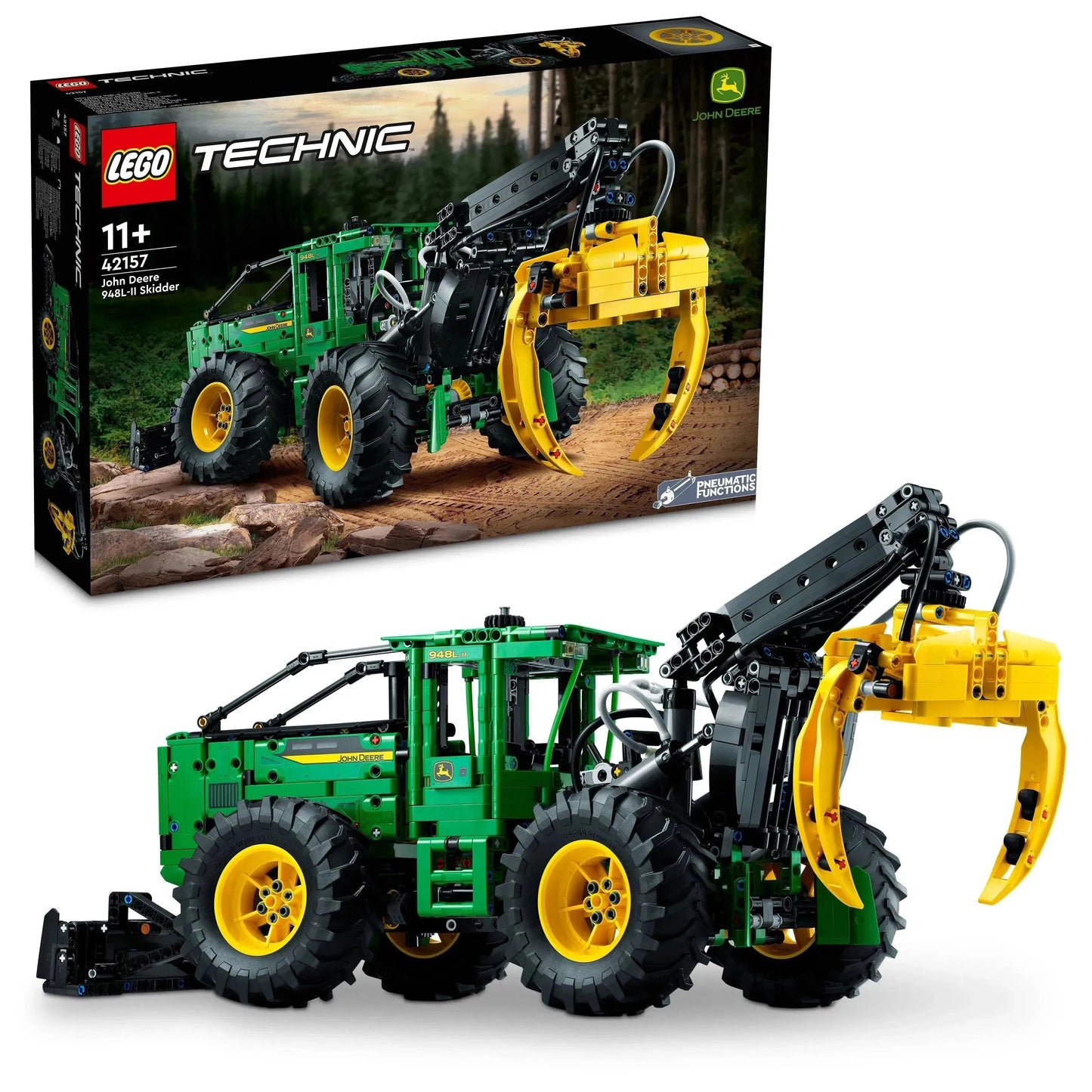 LEGO John Deere 948L-II houttransportmachine 42157 Technic