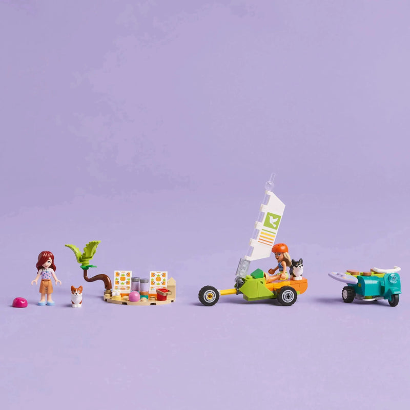 LEGO Surf- en Scooterplezier met de hondjes 42641 Friends