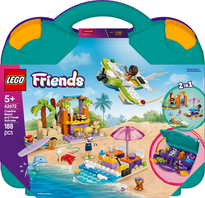 LEGO Creatieve strand en reiskoffer 42672 Friends