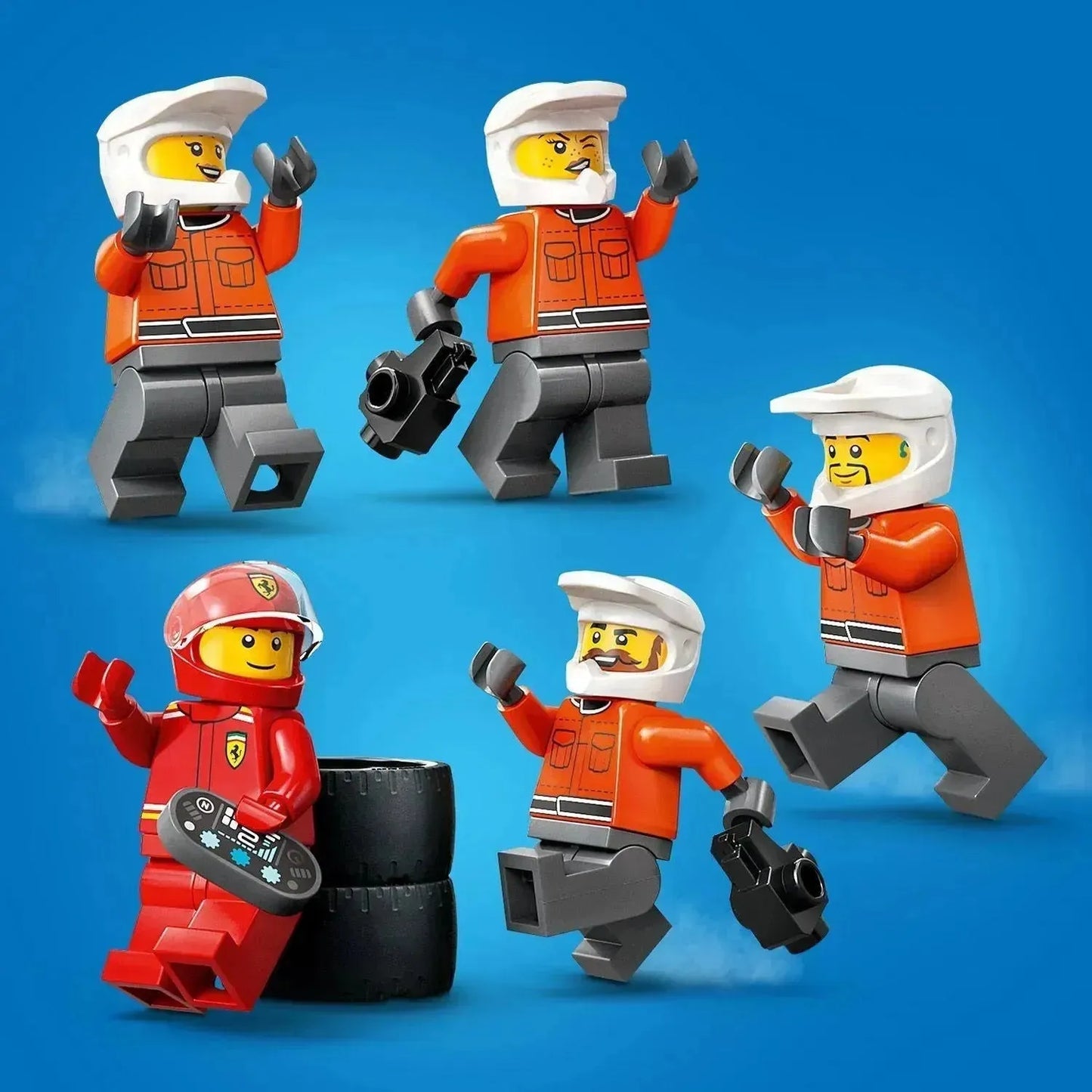 LEGO Pitcrew van de Formule 1 60443 City