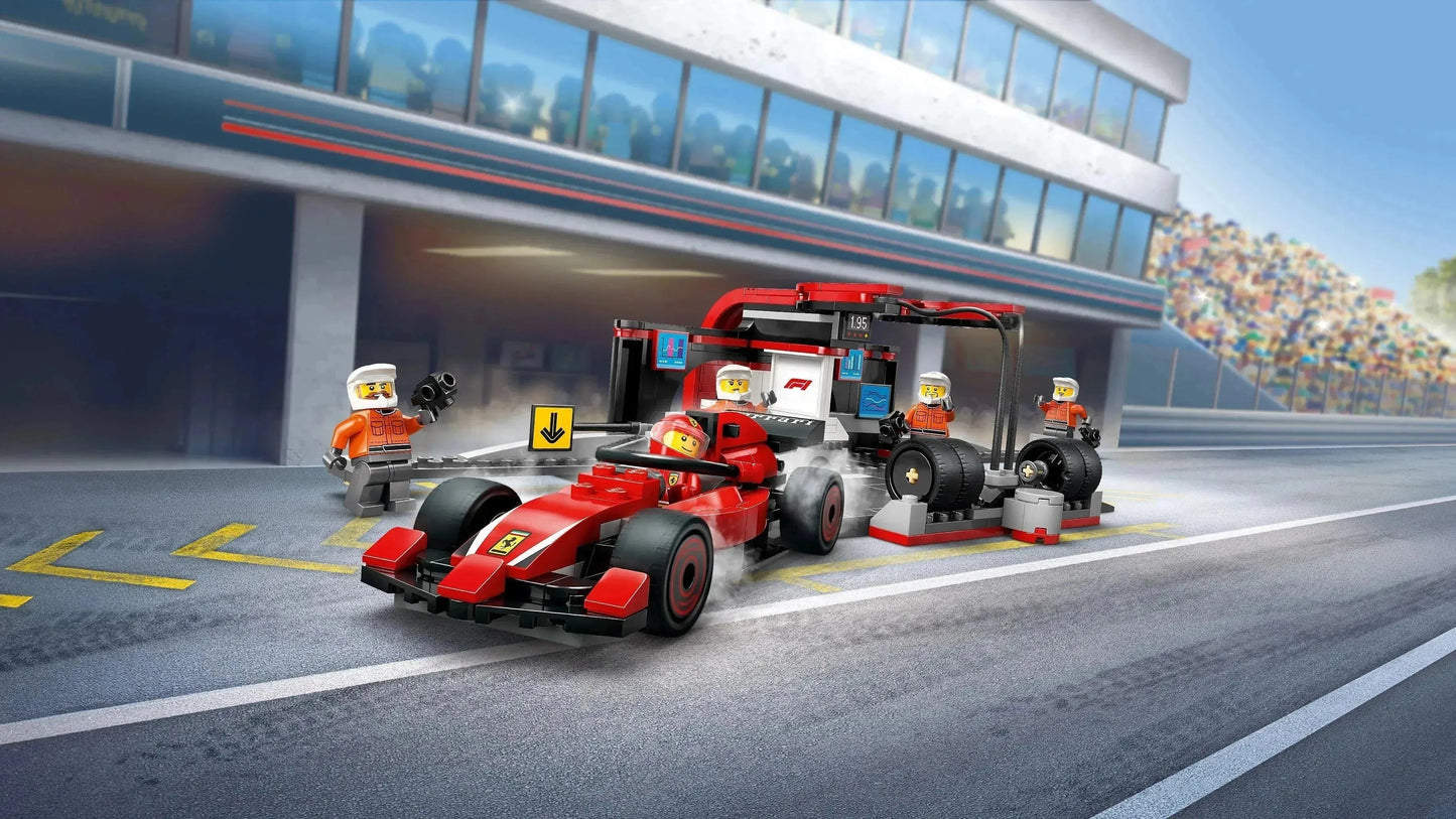 LEGO Pitcrew van de Formule 1 60443 City