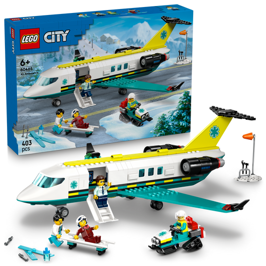 LEGO Ambulancevliegtuig 60465 City