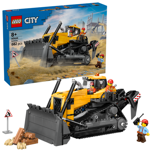 LEGO Gele Bulldozer 60466 City
