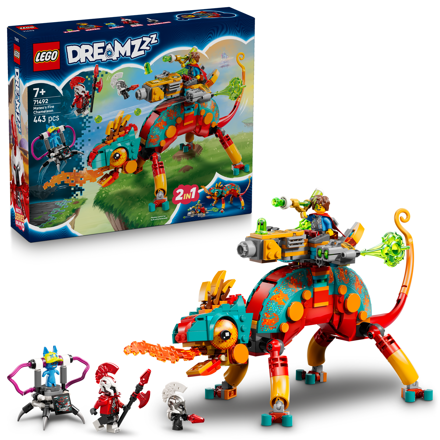 LEGO Mateo's Vuurkameleon 71492 Dreamzzz