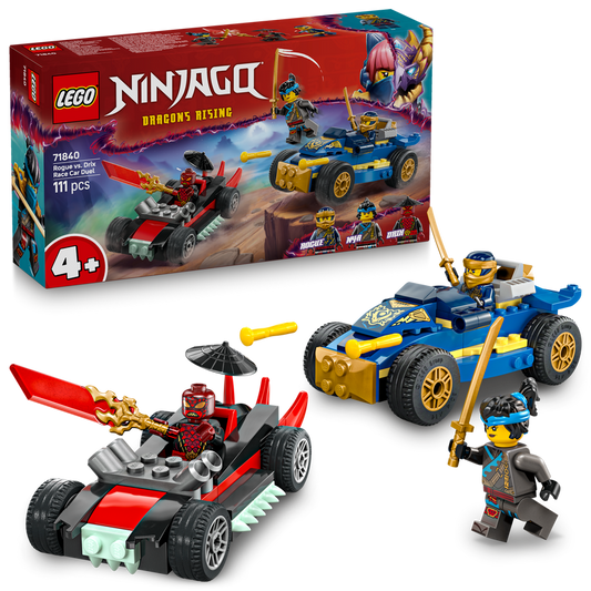LEGO Rogue vs. Drix racewagenduel 71840 Ninjago