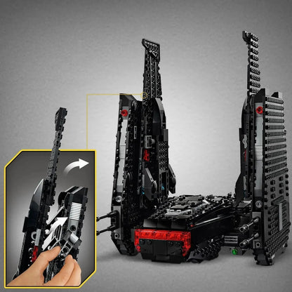 LEGO Kylo Ren's shuttle inclusief Kylo Ren, Pryde, Sith, Troopers en Knights 75256 StarWars