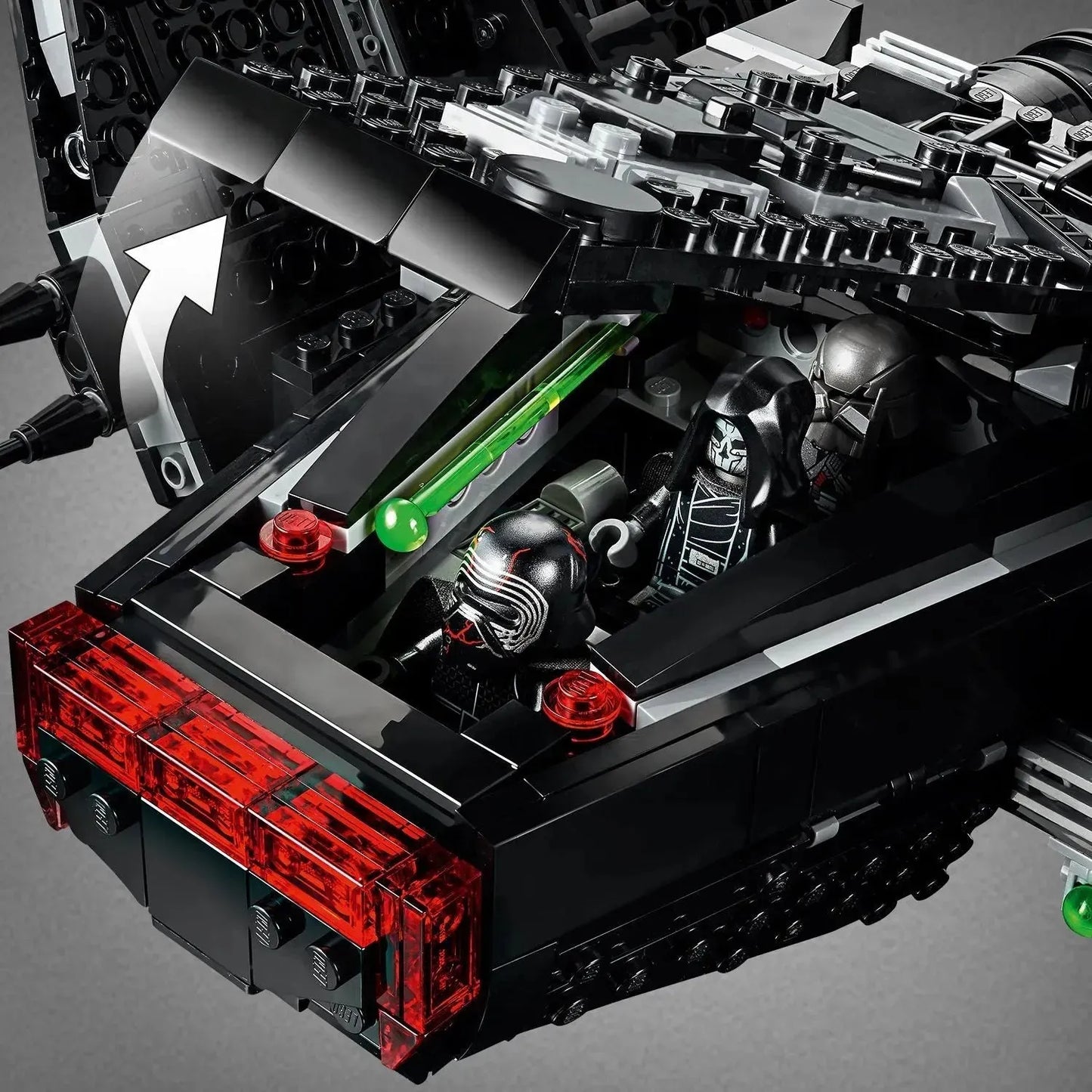 LEGO Kylo Ren's shuttle inclusief Kylo Ren, Pryde, Sith, Troopers en Knights 75256 StarWars