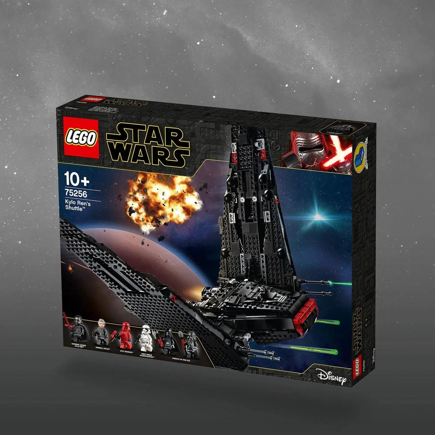 LEGO Kylo Ren's shuttle inclusief Kylo Ren, Pryde, Sith, Troopers en Knights 75256 StarWars
