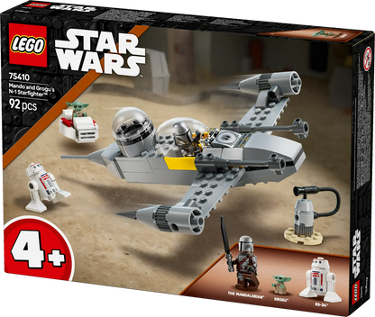 LEGO Mando en Grogu's N-1 Starfighter 75410 StarWars