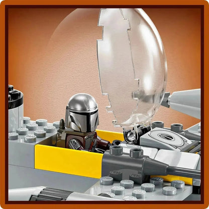 LEGO Mando en Grogu's N-1 Starfighter 75410 StarWars
