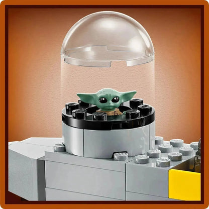 LEGO Mando en Grogu's N-1 Starfighter 75410 StarWars