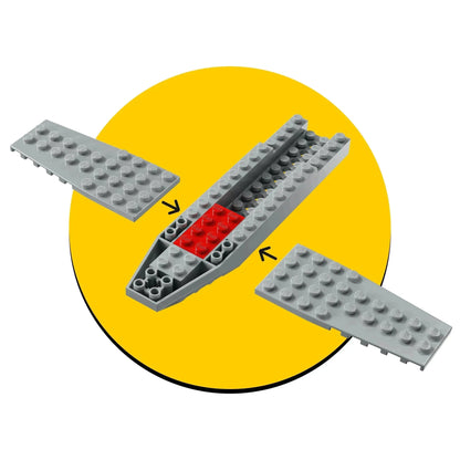 LEGO Mando en Grogu's N-1 Starfighter 75410 StarWars