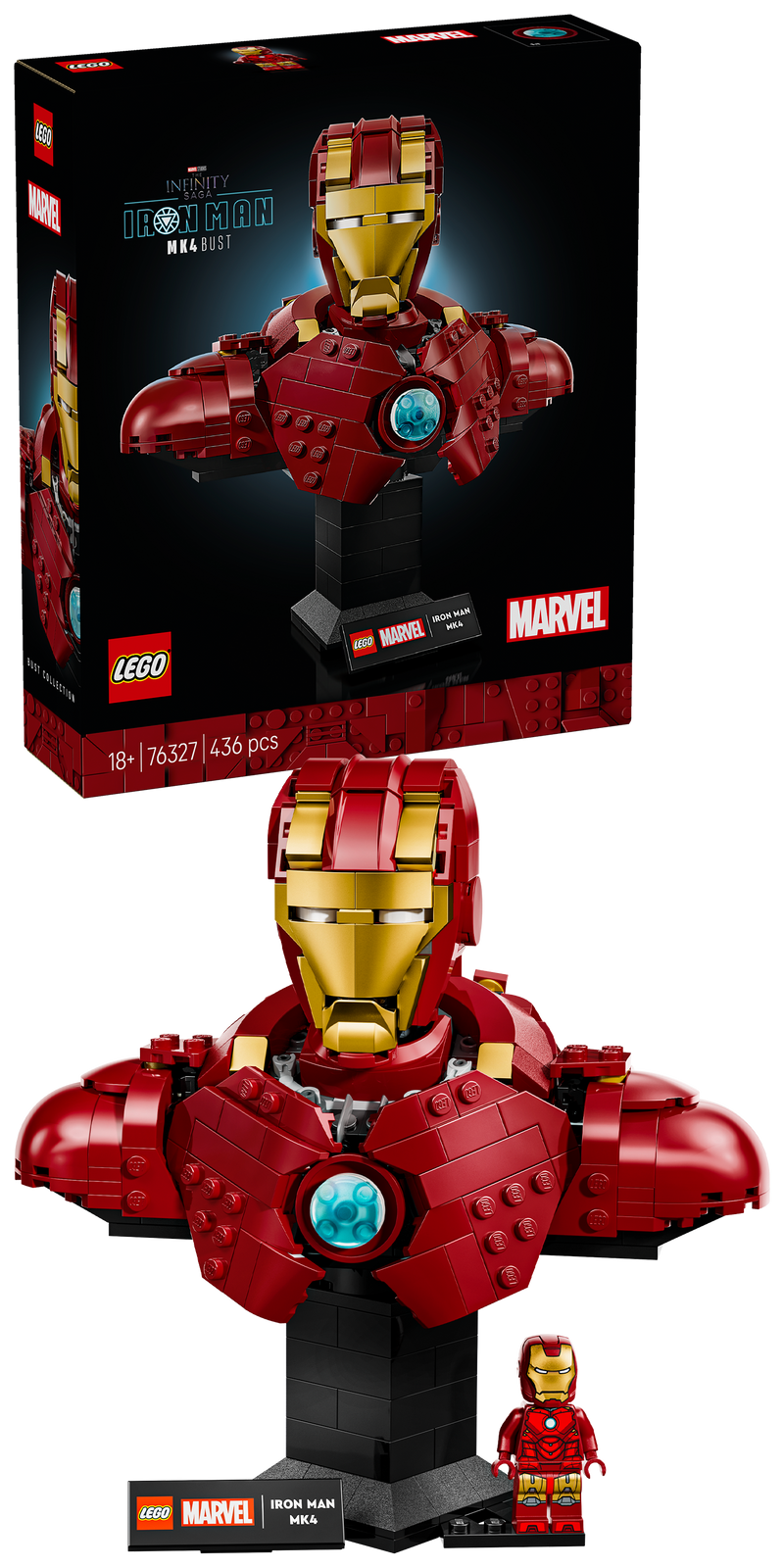 LEGO Iron Man MK 6 Helm 76327 Superheroes (Pre-Order: 6 juni)