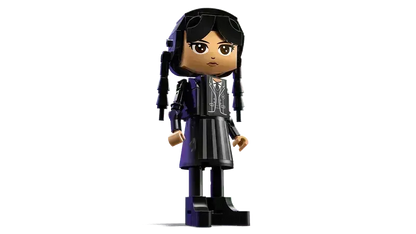 LEGO Wednesday Addams figuur 76780 Wednesday