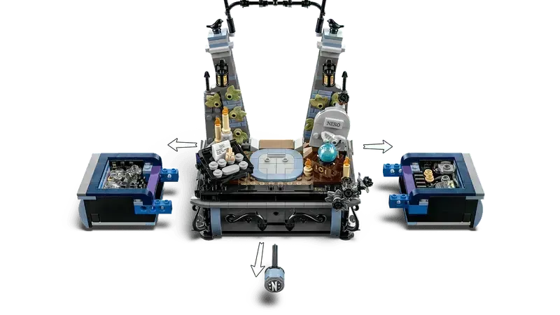 LEGO Wednesday Addams figuur 76780 Wednesday