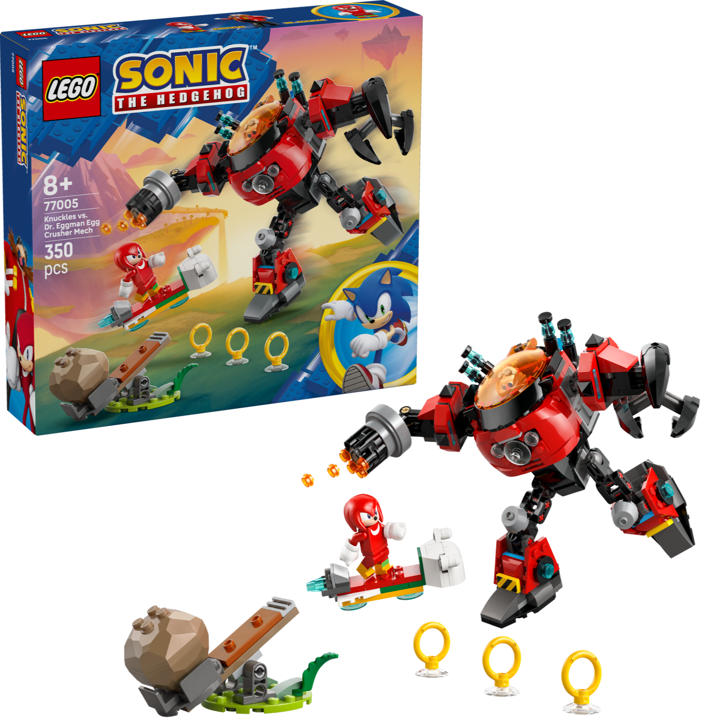LEGO Knuckles vs. Dr. Eggman 77005 Sonic