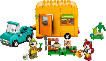 LEGO Leifs caravan en tuinwinkel 77054 Animal Crossing