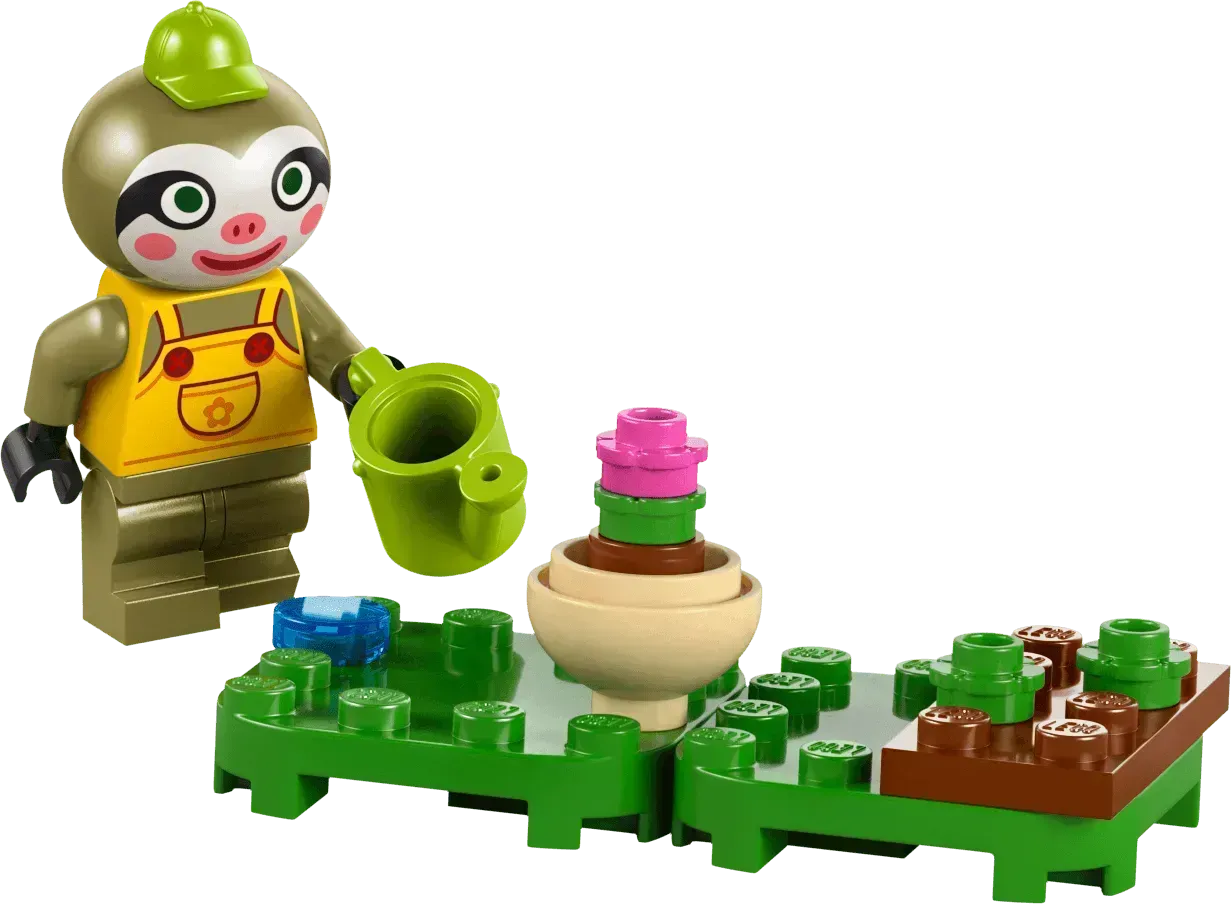 LEGO Leifs caravan en tuinwinkel 77054 Animal Crossing