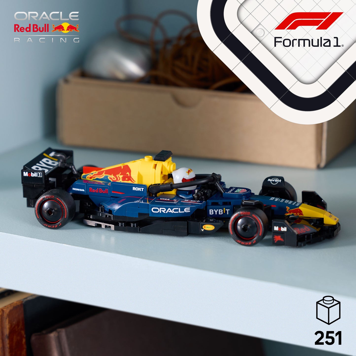 LEGO Red Bull Racing F 1 Formule Max Verstappen 77243 Speedchampions