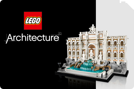 Nieuwe LEGO Architecture Sets: Bouw iconische meesterwerken!
Nieuwe LEGO Architecture: Trevi Fontein & Neuschwanstein!

Bij 2TTOYS breiden we ons LEGO Architecture assortiment uit met de nieuwste, adembenemende sets die iconische bouwwerken van over de hele wereld vieren. Deze sets, perfect voor volwassen LEGO fans met een passie voor architectuur en reizen, bieden een uitdagende en lonende bouwervaring, resulterend in prachtige displaymodellen.

Waarom de nieuwe LEGO Architecture sets een must-have zijn:

