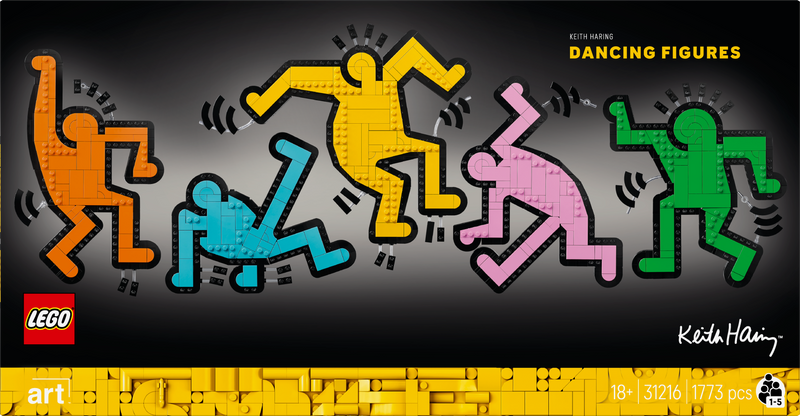 LEGO Keith Haring - Dansende Figuren 31216 Art