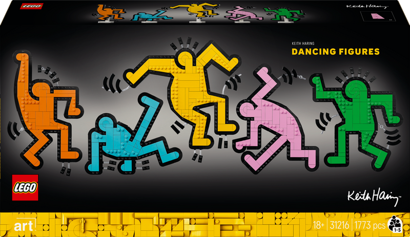 LEGO Keith Haring - Dansende Figuren 31216 Art