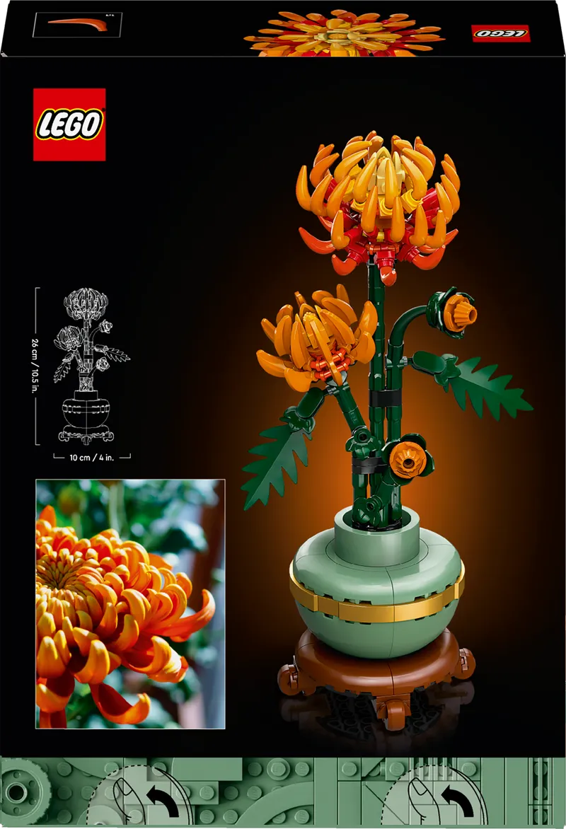 LEGO Chrysantheme 10368 Botanische Sammlung