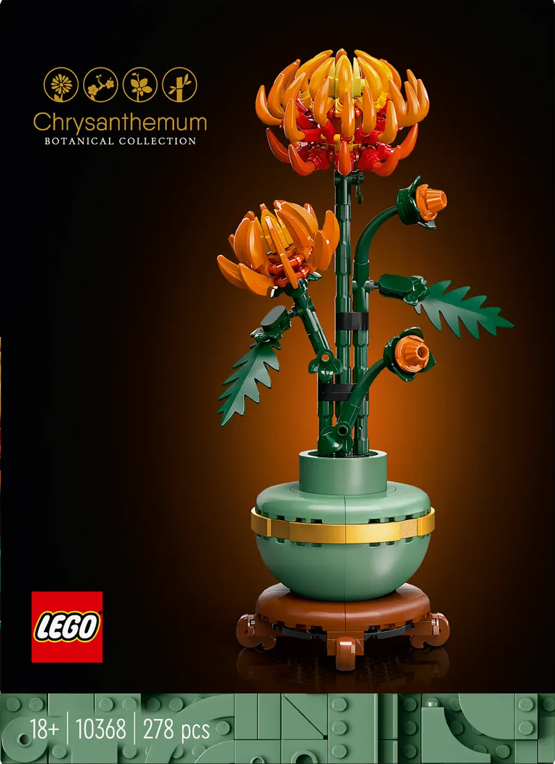 LEGO Chrysantheme 10368 Botanische Sammlung