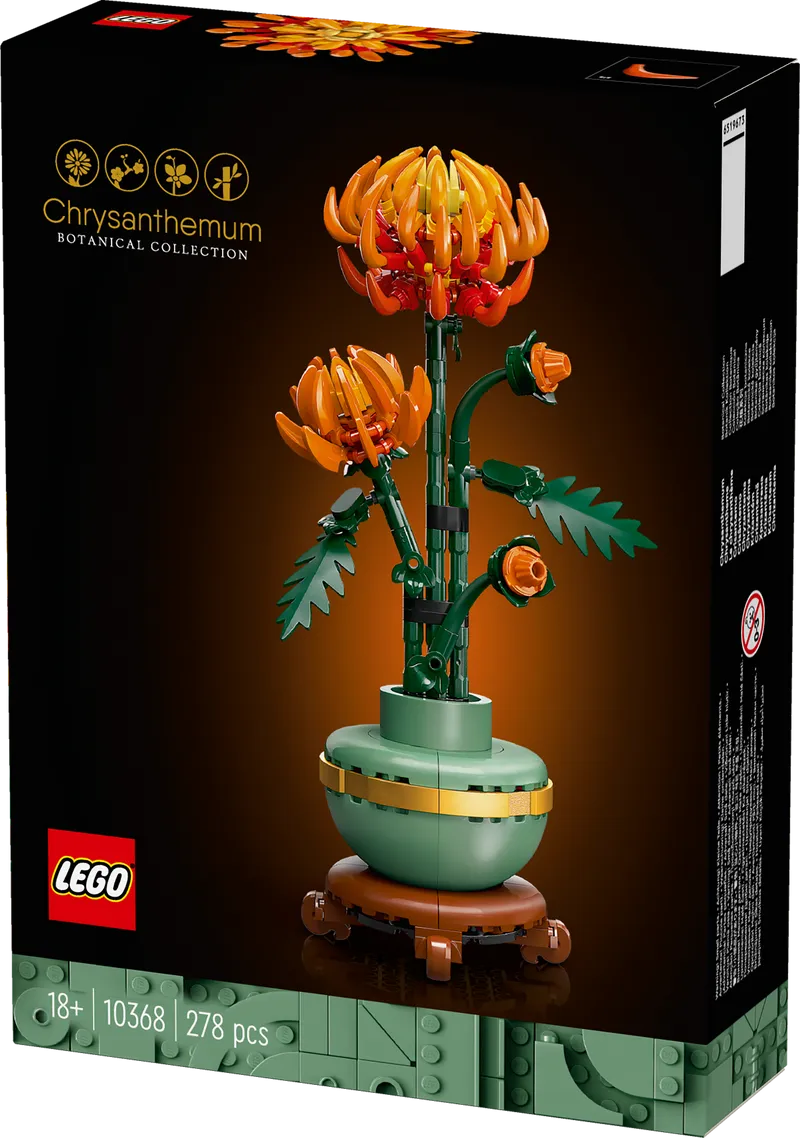 LEGO Chrysantheme 10368 Botanische Sammlung