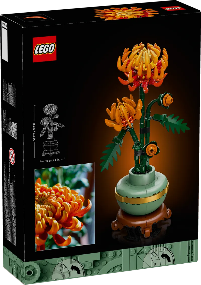 LEGO Chrysantheme 10368 Botanische Sammlung
