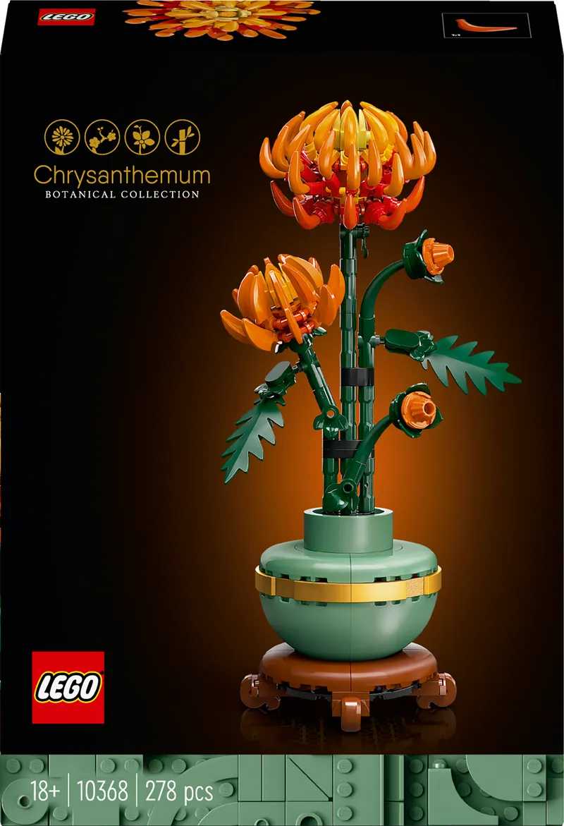 LEGO Chrysantheme 10368 Botanische Sammlung