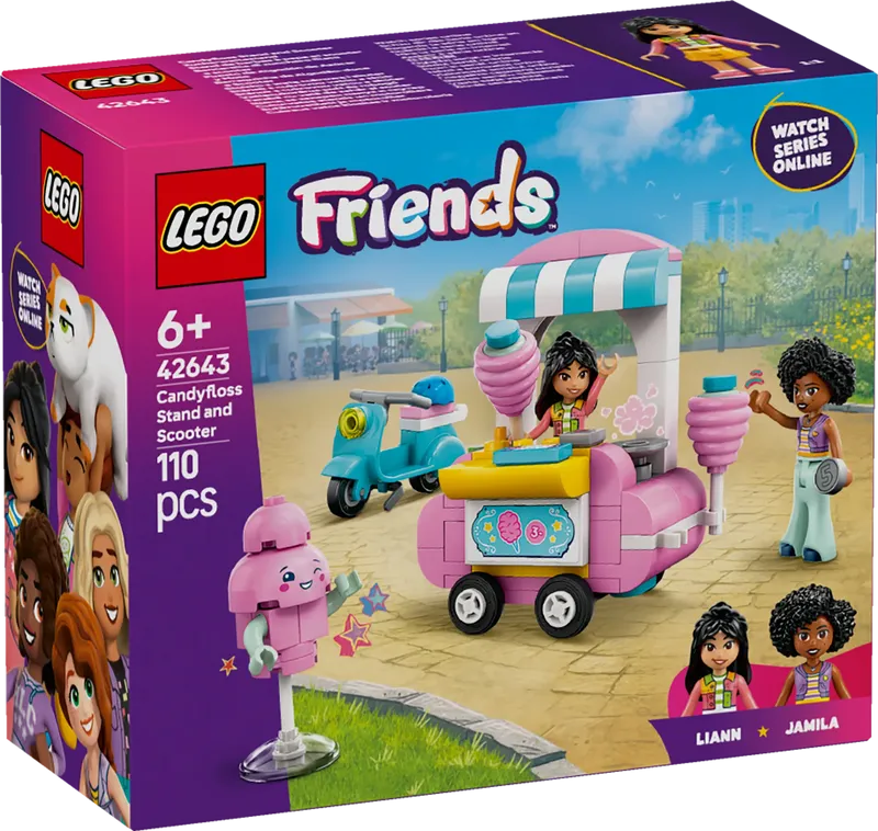 LEGO Cotton Candy & Bone Cars 42643 Friends