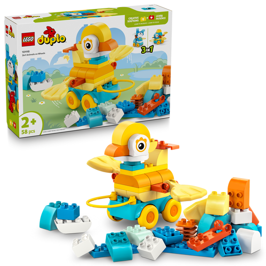 LEGO 3-in-1 dieren op wielen 10448 DUPLO