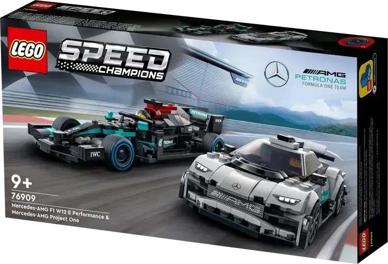 LEGO Mercedes-AMG Formule 1 W12 E Performance & Mercedes-AMG Project One 76909