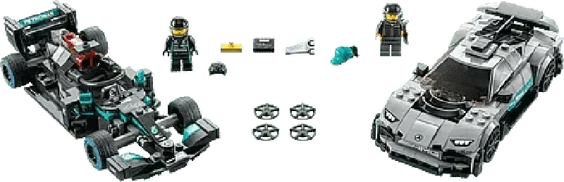 LEGO Mercedes-AMG Formule 1 W12 E Performance & Mercedes-AMG Project One 76909 LEGO SPEEDCHAMPIONS @ 2TTOYS LEGO €. 45.49